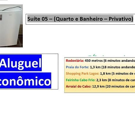 Cabo Frio - Suites - Jardim Flamboyant - Aluguel Economico Exterior foto