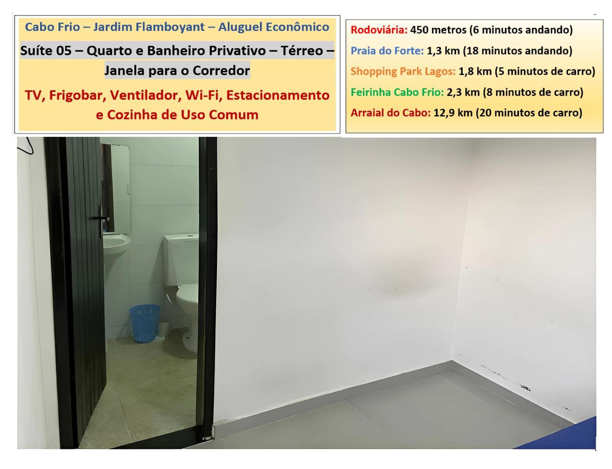 Cabo Frio - Suites - Jardim Flamboyant - Aluguel Economico Exterior foto